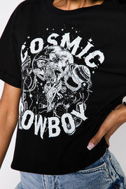 Cosmic Cowboy Cropped Graphic Tee