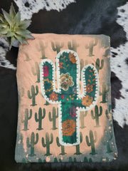 Stitched Cactus Tee