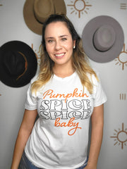 Pumpkin Spice Spice Baby Fall Graphic Tee