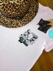Lainey Light Pink Graphic Tee