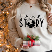 True Story Nativity Christmas Sweater