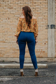 Lucky & Blessed Wide Waistband Jean Jeggings